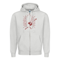 Dove Grey adventure time halloween marceline tarot card Zipper Hoodie - trangStudio