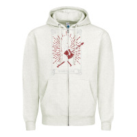 Oatmeal Heather adventure time halloween marceline tarot card Zipper Hoodie - trangStudio