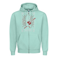 Seafoam adventure time halloween marceline tarot card Zipper Hoodie - trangStudio