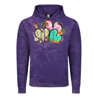 Cloud Purple Easter heart Easter Day Vintage Hoodie - CowGirlArtShop