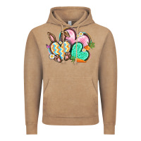 Vintage Coffee Easter heart Easter Day Vintage Hoodie - CowGirlArtShop