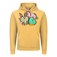 Vintage Mustard Easter heart Easter Day Vintage Hoodie - CowGirlArtShop