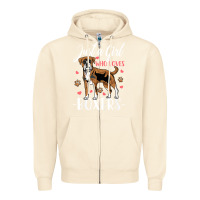 Sandshell Kids Boxer Dog Just A Girl Who Loves Boxers Gift Zipper Hoodie - trangStudio