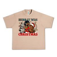 Burro herd it was christmas Urban Heavy Tee - CowGirlArtShop