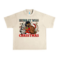 Sandshell herd it was christmas Urban Heavy Tee - CowGirlArtShop