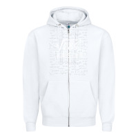 White 17 year old gift boys girls funny 17th birthday gifts math Zipper Hoodie - trangStudio
