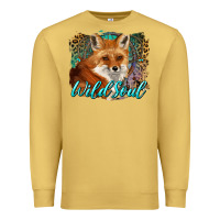 Antique Gold wild soul fox with dream catcher Premium Sweatshirt - BarkalooDesign