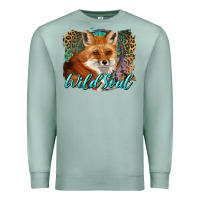Seafoam wild soul fox with dream catcher Premium Sweatshirt - BarkalooDesign
