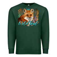 Sports Green wild soul fox with dream catcher Premium Sweatshirt - BarkalooDesign