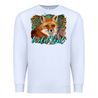 White wild soul fox with dream catcher Premium Sweatshirt - BarkalooDesign