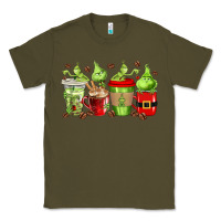 Army Green grinch coffee cups Classic Tee - texasbilliewilder