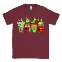 Burgundy grinch coffee cups Classic Tee - texasbilliewilder