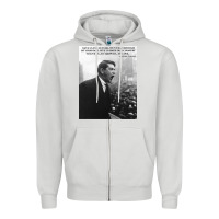 Dove Grey Michael Collins - Give Us The Future- Irish- Ireland -1916 Zipper Hoodie - trangStudio