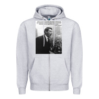 Heather Grey Michael Collins - Give Us The Future- Irish- Ireland -1916 Zipper Hoodie - trangStudio