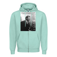 Seafoam Michael Collins - Give Us The Future- Irish- Ireland -1916 Zipper Hoodie - trangStudio