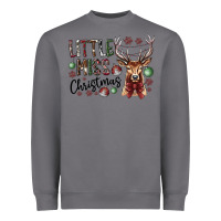 Storm little miss christmas Heavyweight Sweatshirt - CowhideDigitalArt