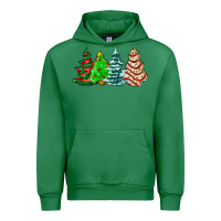 Emerald Christmas tree cakes and Christmas trees  ado Urban Hoodie - AdoDesignShop