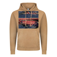 Vintage Camel American flag stitches Vintage Hoodie - CowGirlArtShop