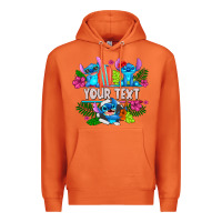 Carrot Your Text Stich Premium Hoodie - CowhideDigitalArt