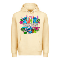 Pina Colada Your Text Stich Premium Hoodie - CowhideDigitalArt