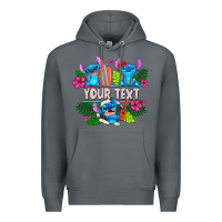 Rock Your Text Stich Premium Hoodie - CowhideDigitalArt