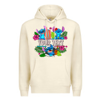 Sandshell Your Text Stich Premium Hoodie - CowhideDigitalArt