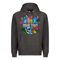 Smoke Your Text Stich Premium Hoodie - CowhideDigitalArt