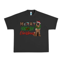 Pigment Black merry christmas german shepherd Urban Heavy Tee - RanaPortraitStore