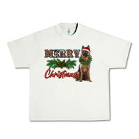 Pistachio merry christmas german shepherd Urban Heavy Tee - RanaPortraitStore