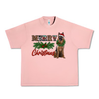 Salmon merry christmas german shepherd Urban Heavy Tee - RanaPortraitStore