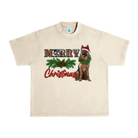 Sandshell merry christmas german shepherd Urban Heavy Tee - RanaPortraitStore