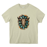 Mossy Western Gemstone Bull Skull Heavy Core Tee - Bettercallsaul