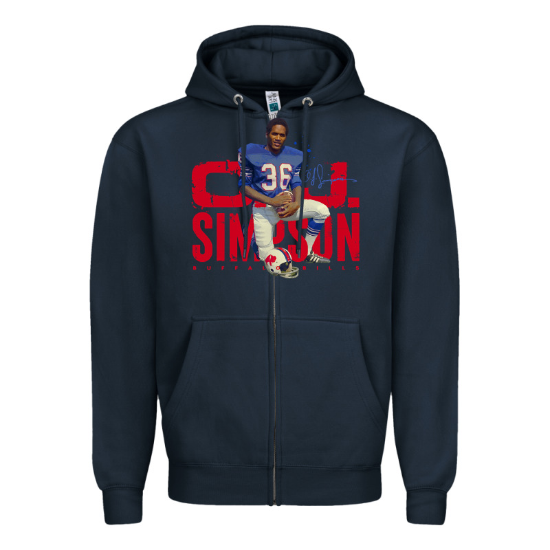 O.j. Simpson Zipper Hoodie by trangStudio | Teevron