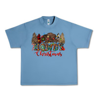 Pebble Blue howdy christmas Urban Heavy Tee - CowGirlArtShop