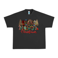 Pigment Black howdy christmas Urban Heavy Tee - CowGirlArtShop