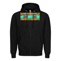 Black Thankful mama mama mama Zipper Hoodie - Artiststas