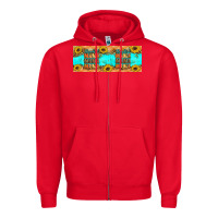 Thankful Mama Mama Mama Zipper Hoodie | Teevron