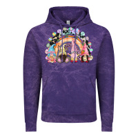 Cloud Purple Easter Day rainbow gnomes Vintage Hoodie - CowGirlArtShop