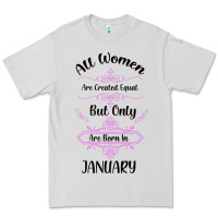 Dove Grey all women are created equal but only the smartest are born in january Premium Tee - Bettercallsaul
