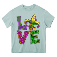 Arona mardi gras love Heavy Core Tee - RanaPortraitStore