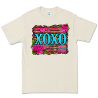 Bone xoxo valentine's day pink roses and hearts Premium Tee - Jasminsmagicworld