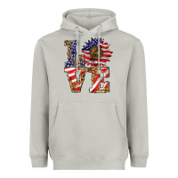 Moon Dust patriotic sunflower love Heavyweight Hoodie - BarkalooDesign