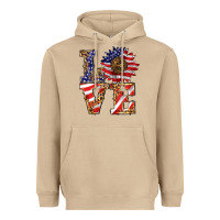 Mushroom patriotic sunflower love Heavyweight Hoodie - BarkalooDesign