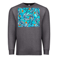 Charcoal Heather humpback whale tumbler Premium Sweatshirt - BarkalooDesign
