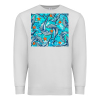 Dove Grey humpback whale tumbler Premium Sweatshirt - BarkalooDesign