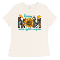 Bone Being a Mom Makes My Life Complete Ladies Tee - texasbilliewilder