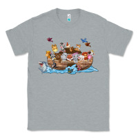 Heather Grey noahs ark Classic Tee - texasbilliewilder