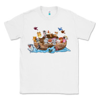 White noahs ark Classic Tee - texasbilliewilder