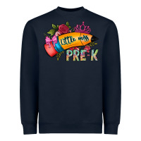 Navy little miss prek Heavyweight Sweatshirt - CowhideDigitalArt