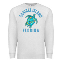 Oatmeal Heather sanibel island beach design  sea turtle illustration gift pullover hoo Premium Sweatshirt - trangStudio